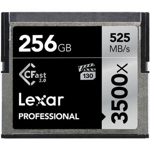 Lexar, 3500x CFast 2.0 Memory Card (256gb)