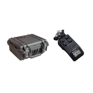 Zoom, H6 6-Track Portable Handy Recorder (Black) + Case