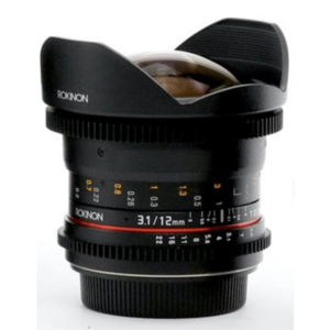 Rokinon, 12mm T3.1 Fisheye Lens (EF)