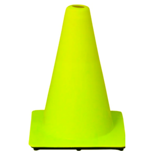 JBC Safety Plastics, 12in Traffic Cone (Neon)