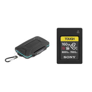 Sony, 160GB CFexpress Memory Card, Type A TOUGH + Case