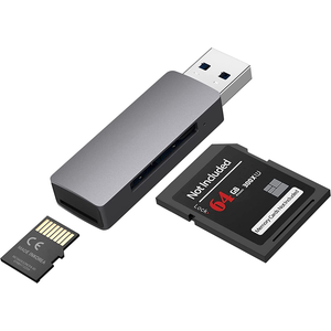 Generic, SD Card Reader, USB 3.0 to SD/Micro SD Card Reader