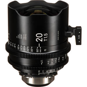 Sigma, FF High Speed Cine Prime 20mm T1.5 Lens (PL)