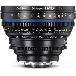 Zeiss, CP.2 Compact Prime 18mm T3.6 (EF)