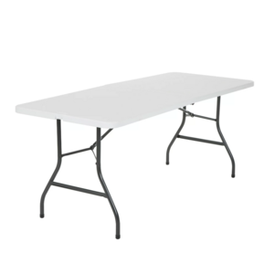 Cosco, Centerfold Folding Table - White (6')