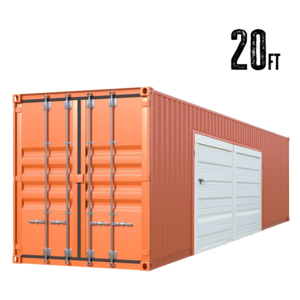 Sunstate Storage, 20 Ft High Cube Container, 1 Roll Door