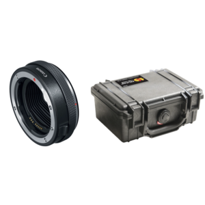 Canon, EF-EOS R Control Ring Mount Adapter + Case