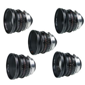 Zeiss, Standard Speed 5 Lens Set A (ft, PL Mount) - 16/24/32/50/85mm