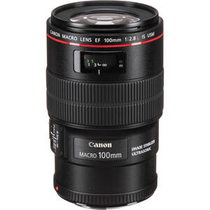 Canon, 100mm f/2.8L Macro IS USM Lens (EF)