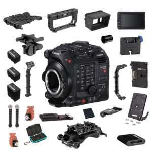 Canon, C500 MK II Camera + LCD Monitor + Batteries + AKS Kit